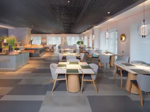 Pagoda Design Hotel Hangzhou Zijingang - Near Zhejiang University and Xixi National Wetland Area - Restaurant
