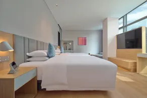 Pagoda Design Hotel Hangzhou Binjiang CBD- Close to West Lake - Værelse