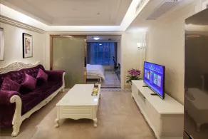 Wan Yi Waifiden Apartment - HaiZhu Square Subway Station Branch - Habitación
