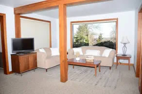 Bent Mountain Lodge - Ausblick vom Zimmer