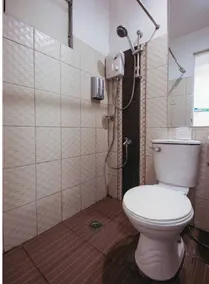 Junction Hostel, Poblacion Makati Avenue, Manila - Salle de bain