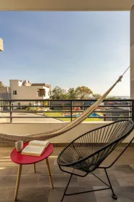 Moderno Estudio con Alberca Gym Rooftop - Utsikt fra rommet