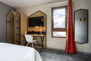 Hotel Base Camp Lodge - Bourg Saint Maurice - Vue de la chambre