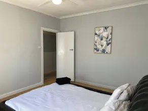 central 1940s Bendigo Home Hamptons Heritage Reno - Værelse