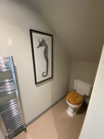 De Lujo-Granero-Baño privado con ducha-Vista al patio - Baño