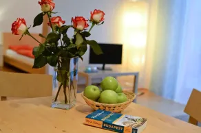 Aboriginal Budapest Apartments - Spiseområde på rommet
