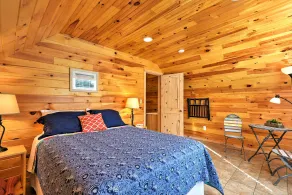 Lakefront Rutledge Home w/ Fire Pit & Private Dock - Room