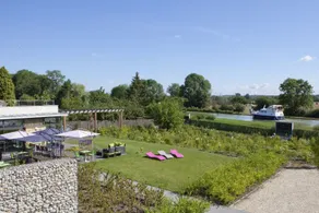 Logis Hôtel Terre de Loire - Ausblick vom Zimmer