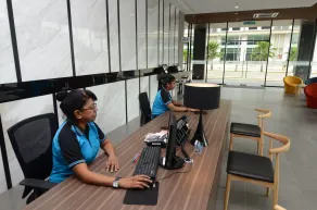 The Leverage Business hotel (Skudai) - Rezeption