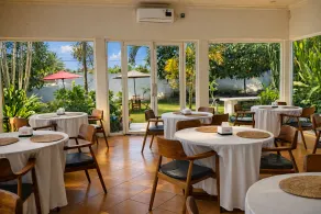 Nirvana Hotel Resort Tetebatu - Restaurante