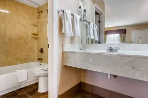 Rodeway Inn Augusta South - Badezimmer