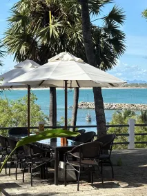 Rest House Hambantota - Udendørs spisemuligheder