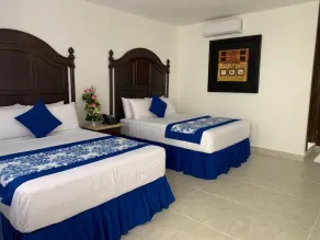 Hotel Catedral Valladolid Yucatan - Chambre