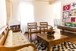 Pousada Encanto da Serra - Lobby sitting area