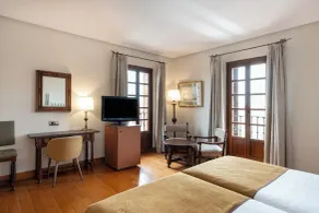 Parador de Calahorra - Vue de la chambre