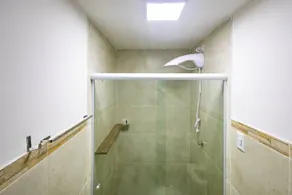 Encanto da Praia hotel pousada - Baño