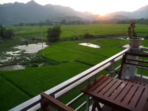 Mai Chau Valley View Hotel - View from room