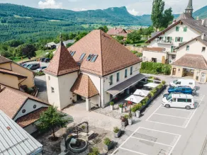 Hotel-Restaurant La Croix d’Or - Vue de la chambre