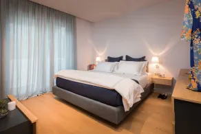 Villa mit privatem Pool, Sauna und Garten | Stadtblick - Zimmer