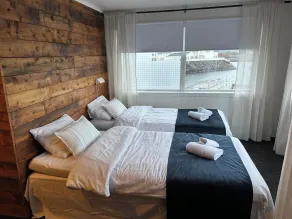 Astra Whale - Waterfront Boutique Hostel in Lofoten - View from room