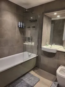 1 bedroom Cozy Apartment in Birmingham - Bad