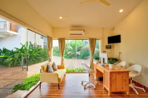 The Goa Beach Resort, Morjim - Reception