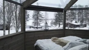 Revontuli Resort Glass Igloos - Chambre