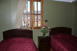 Apart y Hostal "El Puma" - Ausblick vom Zimmer