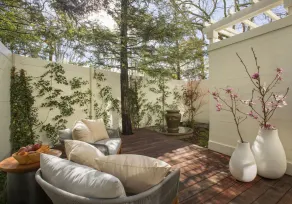 MacArthur Place Inn & Spa - Vue de la chambre