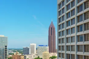 Hilton Atlanta - Ausblick vom Zimmer
