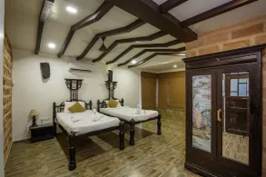 Gir Lions Paw Resort With Swimming Pool - Room
