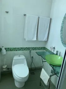  Santorini Hotel - Badezimmer