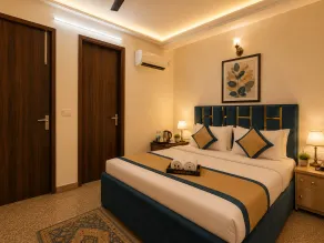 Hotel Kasa Stays -  Ramesh Nagar Metro - Zimmer