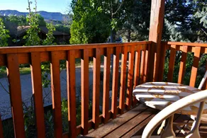 Arrowhead Country Cabins - Ausblick vom Zimmer