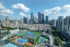 Sheraton Guangzhou Hotel - Widok z pokoju