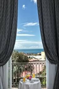 Miglio D'Oro Park Hotel - Ausblick vom Zimmer