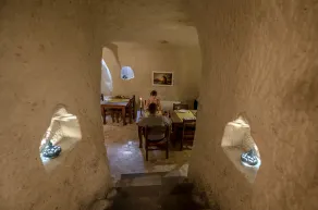 Sinasos Palace Cave Hotel - Restaurant
