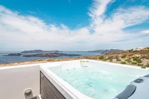 Agia Marina Caldera suites - View from room