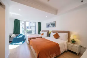 Tyms High Serviced Residence Shanghai Stadium Metro - Vista dalla camera