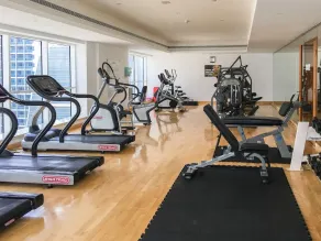 Spacious and Comfy Studio in Heart of Jlt! - Salle de remise en forme
