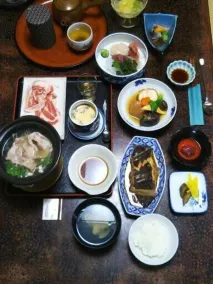 Horieya Ryokan - Repas et boissons