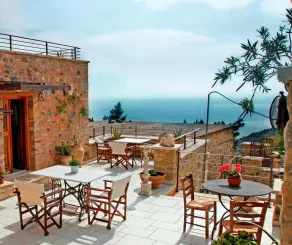 Dorovinis Country Houses - Restaurang