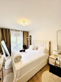 Appartement Luxe 9 mn Roissy CDG - Værelse