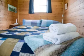 Abbey Shepherds Hut, Eye - Room