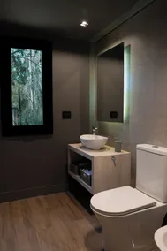 LÜN Lodges - Badezimmer