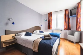 Hôtel Au Tambour - Chambre