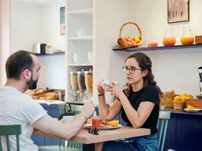 Agréable studio | Avec animaux bienvenus - Restaurant