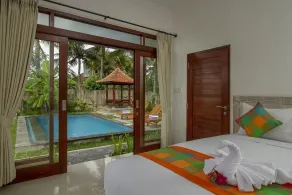 Ayu Shanti Guest House Ubud - Udsigt fra værelset