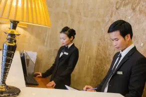 Golden Art Hotel - Receção