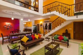 SaffronStays Cabo de Goa - Oppholdsrom
